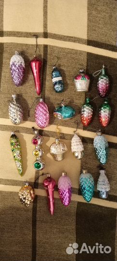 Елочные игрушки СССР