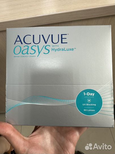 Линзы Acuvue Oasys 1-day -1.75/8.5/90 шт