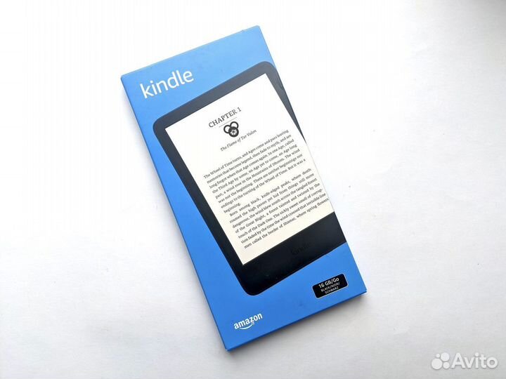 Новая Kindle 2022 16GB черная оригинал + чехол