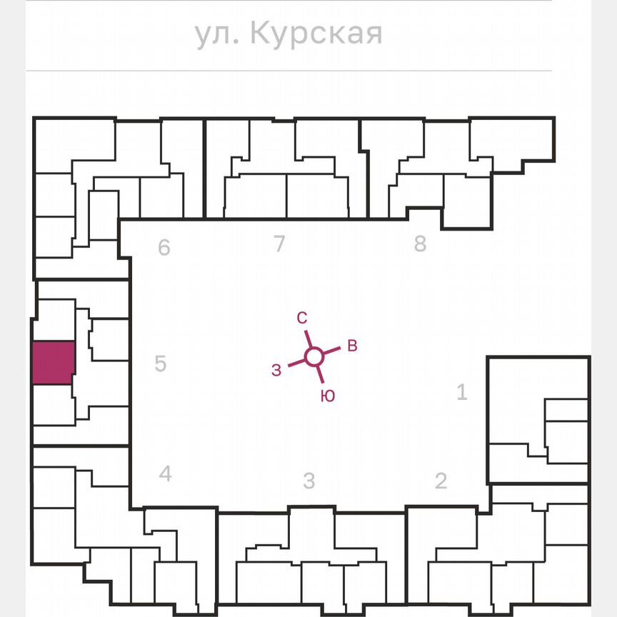1-к. квартира, 40 м², 3/10 эт.