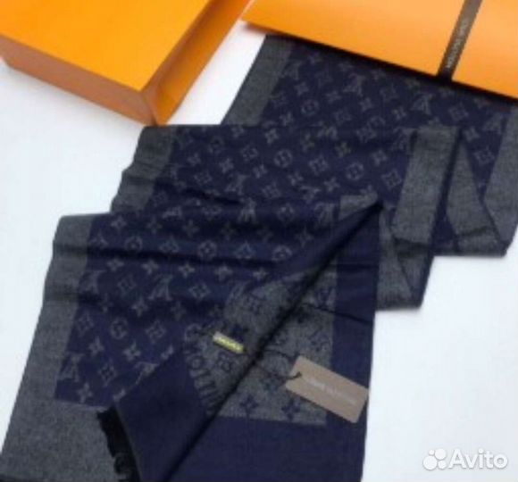 Мужской шарф кашемир