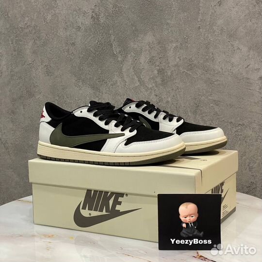 Nike Travis Scott Air Jordan 1 Retro Low OG Olive