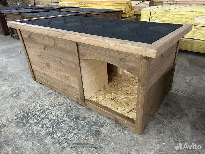 Будка для собаки утепленная