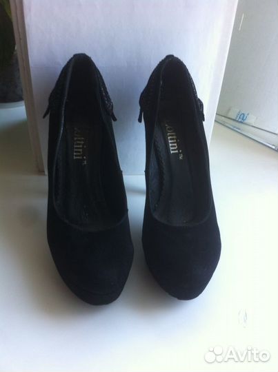 Туфли нубук