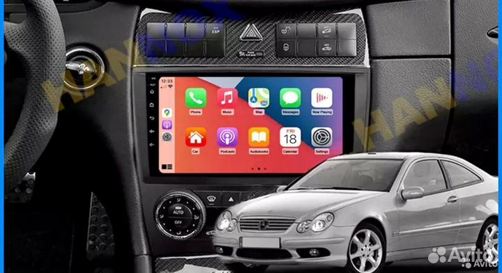 Магнитола Mercedes CLK W209 05-10 Android IPS DSP