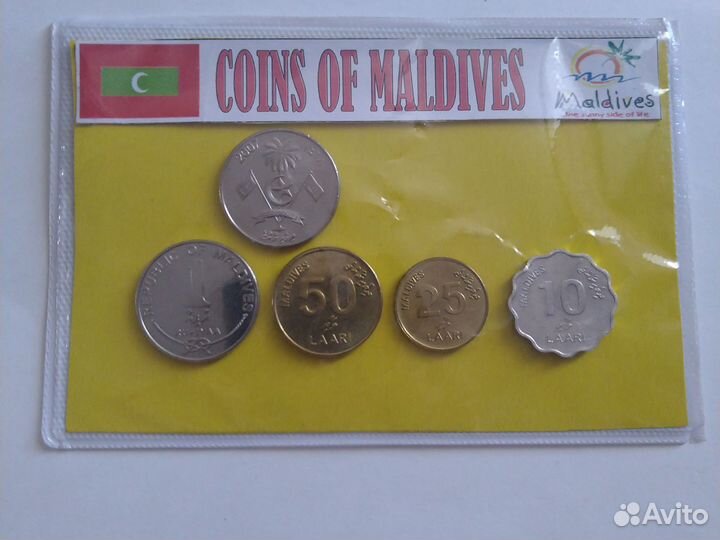 Набор монет Мальдивы