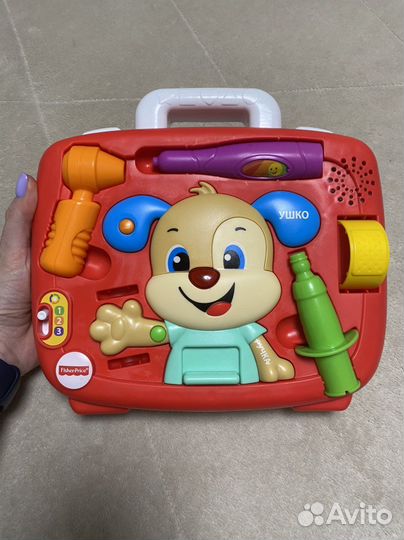 Fisher Price медицинский набор щенка
