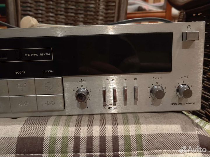 Стереомагнитофон-приставка яуза мп 221С