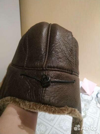 Мужская зимняя шапка ушанка