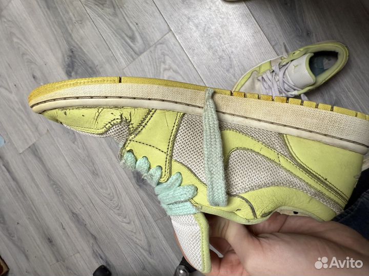 Кроссовки nike air jordan 1 low оригинал