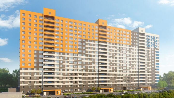 1-к. квартира, 35,8 м², 2/18 эт.