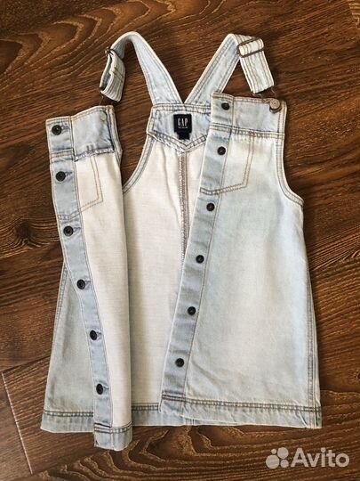 Куртка Next, жилетка, джинсы, сарафан Gap