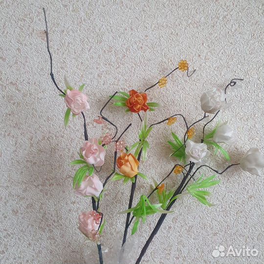 Искусственные цветы для декора