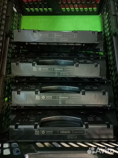 Картриджи б/у первопроходные HP, Canon