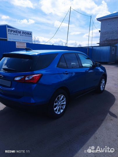 Chevrolet Equinox 1.5 AT, 2018, 68 000 км