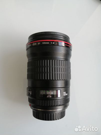 Объектив canon 135 mm f/2 L EF