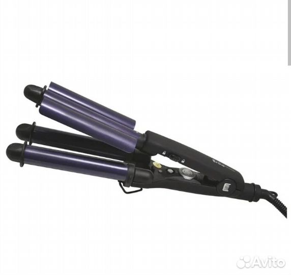 Плойка тройная, щипцы профессиональные Erika