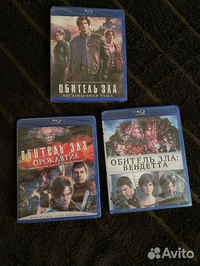 Обитель Зла blu-ray анимационный фильм