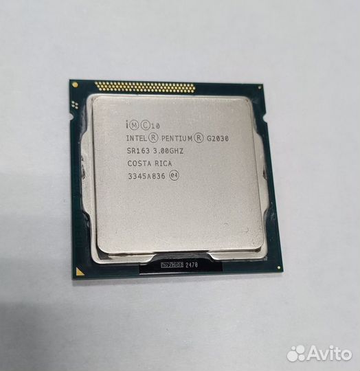 Процессор intel pentium g2030