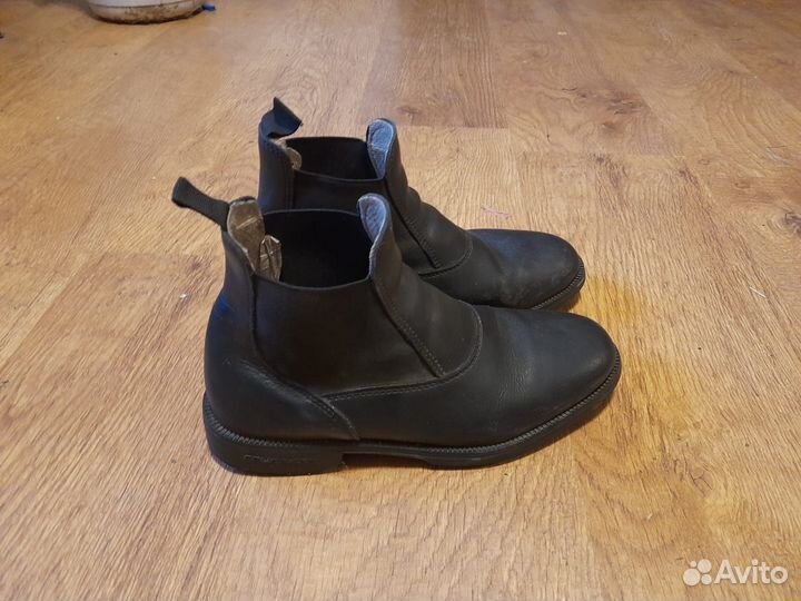 Ботинки кожаные для верховой езды