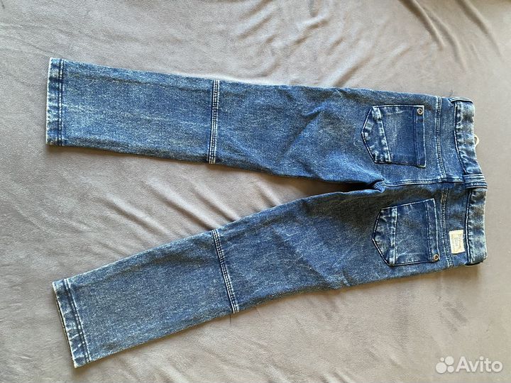Джинсы хлопковые эластичные 104 размер