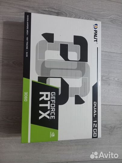 Видеокарта GeForce RTX 3060 dual