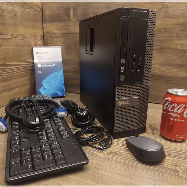 Пк dell для дома офиса i7-3770 16Gb 500Gb 3010 SFF