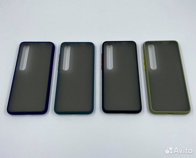 Матовый противоударный чехол Xiaomi Mi 10