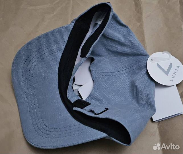 Бейсболка luhta джинсовая новая оригинал синяя