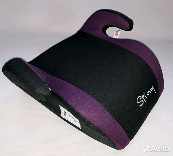 Бустер/ автокресло 22-36кг, фиолетовый. Новый