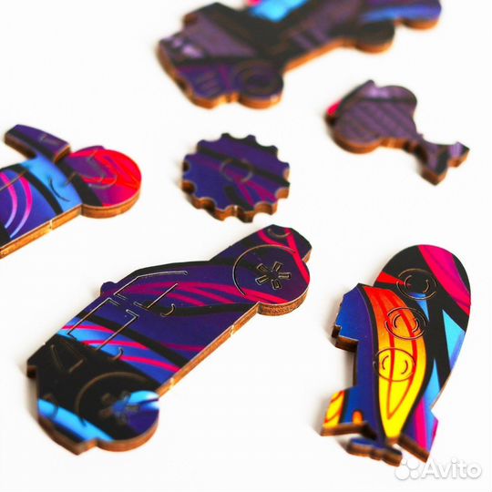 Игрушки Пазлы деревяные Новые в упаковке