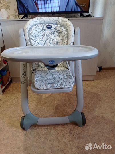 Стульчик для кормления chicco polly progres5