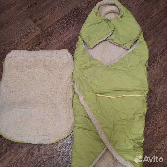 Конверт-одеяло меховой