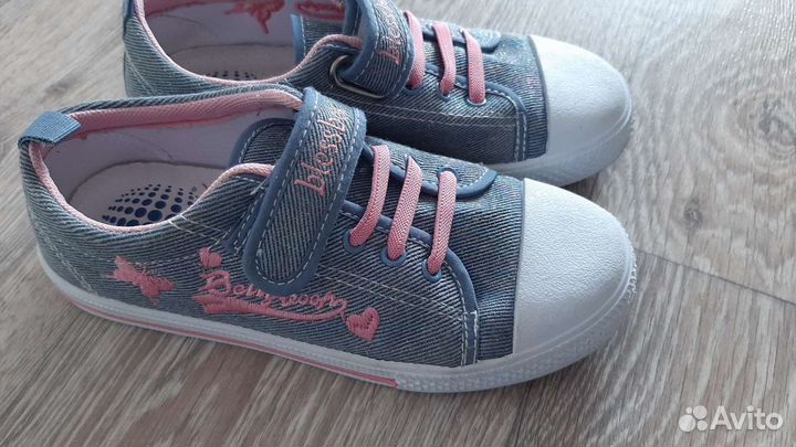 Кеды для девочки 33 размер
