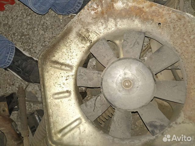 Вентилятор охлаждения радиатора Москвич 2141