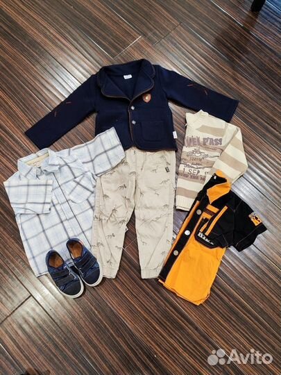 Детские вещи пакетом на мальчика 92-98