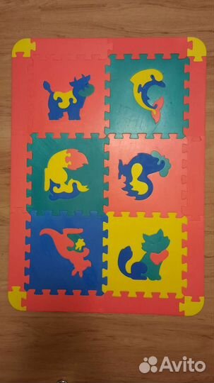 Развивающий коврик - пазл