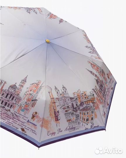 Зонт Три Слона 3840 B автомат 8 спиц оригинал