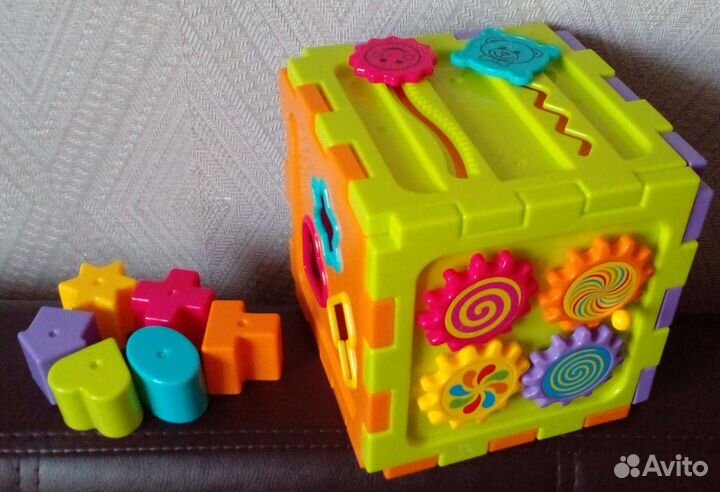 Развивающий кубик baby go