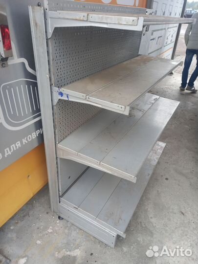 Стеллаж разборный металлический