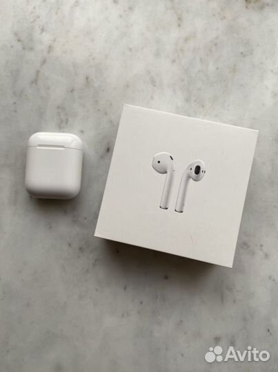 Наушники apple airpods 2 оригинал б/у