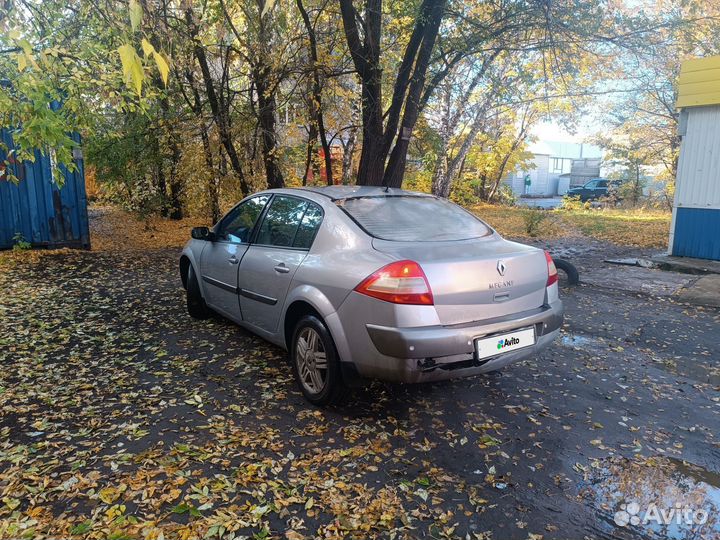 Renault Megane 1.6 AT, 2005, 237 050 км