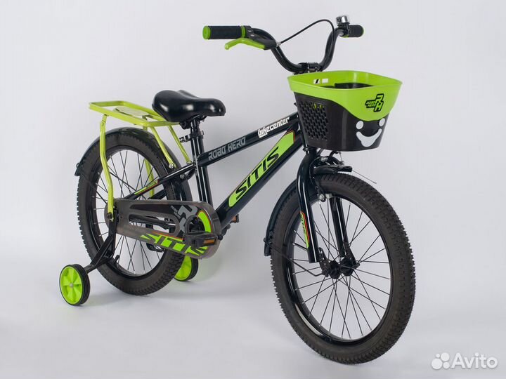 Велосипед sitis road hero RH-18 (2022) зеленый Kra