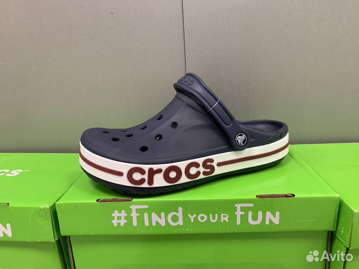 Crocs Кроксы сланцы Сабо Bayband Мужские