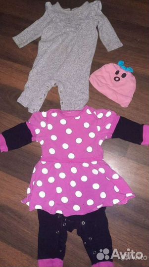 Вещи для девочки пакетом 6м Zara