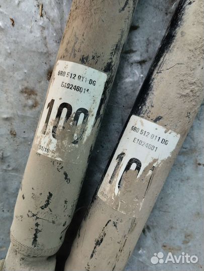 Амортизатор задний Фольксваген Поло Шкода Рапид