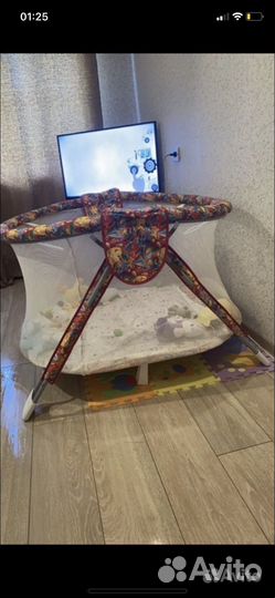 Манеж детский складной