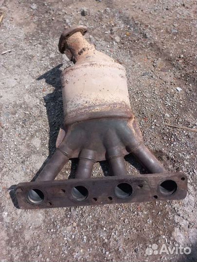 Катализатор в сборе на priora