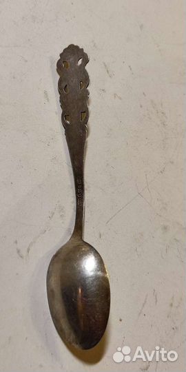 Серебряная кофейная ложка