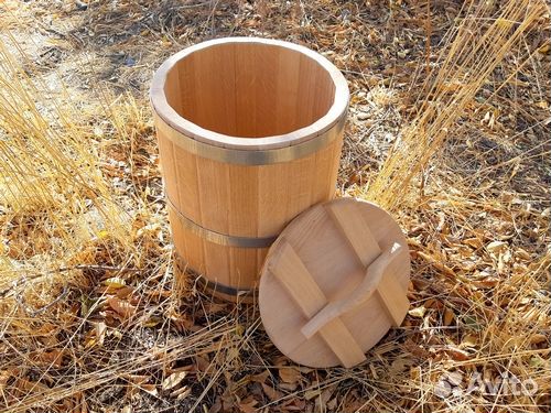 Кадка дубовая 30 литров